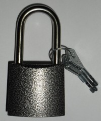 Замок навесной, дисковый механизм секрета, ВС2-49-01