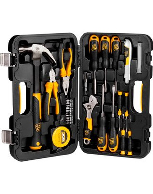 Набор инструментов для ремонтных работ, 27 предметов, JCB