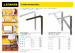 Уголок-кронштейн STAYER "MASTER", 150х200х1,2мм, белый
