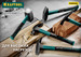 Fiberglass 600 г молоток каменщика с фиберглассовой рукояткой, KRAFTOOL