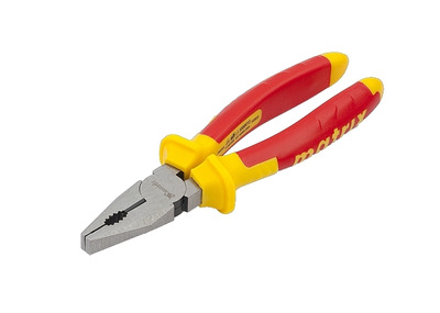 Плоскогубцы комбинированные, Insulated, 200мм, двухкомпонентные рукоятки// MATRIX PROFESSIONAL
