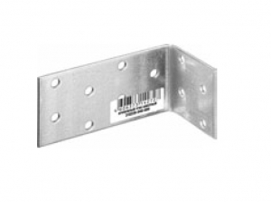 Крепежный угол ЗУБР "МАСТЕР" анкерный, 80х80х40мм, 1шт