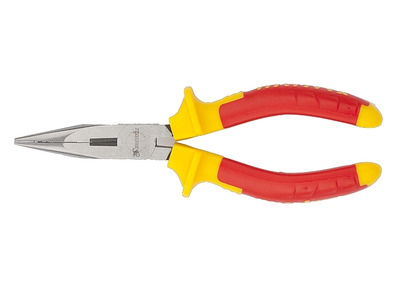 Длинногубцы прямые  Insulated, 160мм, двухкомпонентные рукоятки//MATRIX PROFESSIONAL