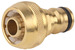 Переходник RACO "Profi" (соединитель-шланг)  латунный, 1/2"