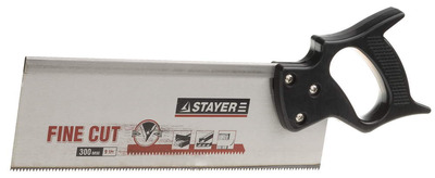 Пила STAYER "MASTER" для стусла, закаленный зуб, 300мм