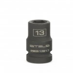 Головка ударная шестигранная, 13 мм, 1/2", CrMo// Stels