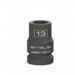 Головка ударная шестигранная, 13 мм, 1/2", CrMo// Stels