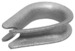 Коуш ЗУБР DIN 6899, оцинкованный, 8мм, ТФ5, 35 шт