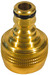 Переходник RACO "Profi" (соединитель-шланг)  латунный, 3/4"