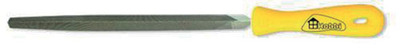 Напильник трехгранный, пластмассовая рукоятка, 150мм, №3 (Hobbi) (шт.)