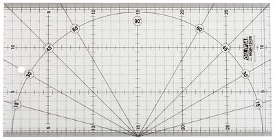 Линейка OLFA разметочная, метрическая, 150х300мм