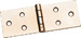 Петля карточная 50Х40, оцинкованая (Россия) (шт.)