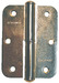 Петля накладная ПН1-85, оцинкованая, правая (Россия) (шт.)