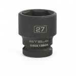 Головка ударная шестигранная, 27 мм, 1/2", CrMo// Stels