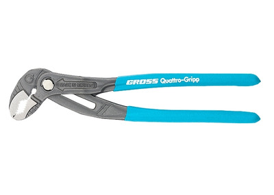 Клещи переставные Quattro-Gripp 260 мм, быстрозажимной механизм// GROSS