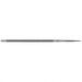 Напильник, 150 мм, ДТП, круглый, сталь У13А // СИБРТЕХ