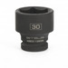 Головка ударная шестигранная, 30 мм, 1/2", CrMo// Stels