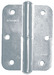 Петля накладная ПН1-110, оцинкованая, левая (Россия) (шт.)