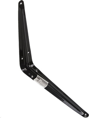 Уголок-кронштейн STAYER "MASTER", 250х200мм, черный