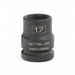 Головка ударная шестигранная, 17 мм, 1/2", CrMo// Stels