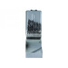 Набор сверл по металлу HSS 1 - 10 (через 0,5 мм), метал. бокс, цилинд. хвост., 19 шт // SPARTA