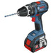 Ударная дрель-шуруповерт аккумуляторная Li-Ion GSB 18 V-LI 060186710F BOSCH